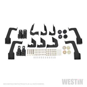 Westin - Westin 56-5345952 HDX Stainless Drop Wheel-to-Wheel Nerf Step Bars Chevrolet/GMC Chevy Silverado and GMC Sierra 1500 Double Cab 2014-2018 (6.5' Bed) and Silverado LD/Sierra 1500 Limited Double Cab 2019 (6.5' Bed) and 2500/3500 Double Cab 2015-2019 (6.5' B - Image 5
