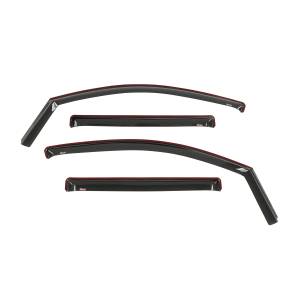 Westin 72-69483 In Channel Wind Deflector 4pc Nissan Titan XD/Titan Crew Cab 2016-2020