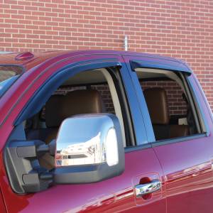 Westin - Westin 72-69418 Tape On Wind Deflector 4pc Nissan Titan/Titan XD Crew Cab 2016-2020 - Image 2