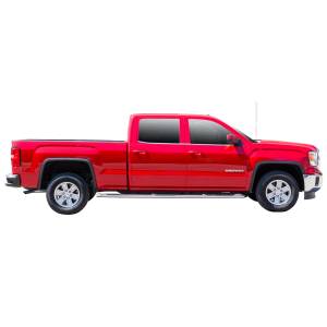 Westin - Westin 24-54550 Platinum 4 Oval W2W Nerf Step Bars Chevrolet/GMC Chevy Silverado and GMC Sierra 1500 Crew Cab 2014-2018 (6.5' Bed) - Image 4