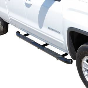 Westin - Westin 25-3715 Signature 3 Nerf Step Bars Chevrolet/GMC Chevy Silverado and GMC Sierra 1500 Double Cab 2014-2018 (Rocker Mount) and Silverado LD/Sierra 1500 Limited Double Cab 2019 (Rocker Mount) and 2500/3500 Double Cab 2015-2019 (Rocker Mount) - Image 2
