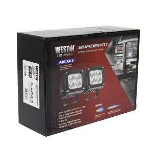 Westin - Westin 09-12252A-PR Quadrant LED Auxiliary Light - Image 2