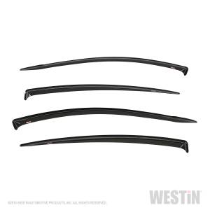 Westin 72-43492 Tape On Wind Deflector 4pc Hyundai Elantra 2017-2019