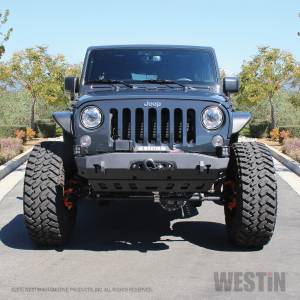 Westin - Westin 59-80005 WJ2 Stubby Front Bumper Jeep Wrangler JK 2007-2018 - Image 2
