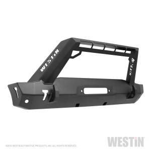 Westin - Westin 59-80025 WJ2 Stubby Front Bumper w/LED Lt Bar Mnt Jeep Wrangler JK 2007-2018 - Image 4