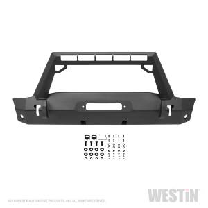 Westin - Westin 59-80025 WJ2 Stubby Front Bumper w/LED Lt Bar Mnt Jeep Wrangler JK 2007-2018 - Image 5