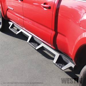 Westin - Westin 56-534185 HDX Drop Wheel-to-Wheel Nerf Step Bars Toyota Tacoma Double Cab 2016-2020 (6 ft Bed) - Image 7