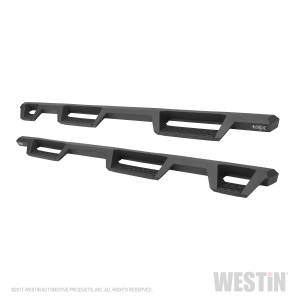 Westin - Westin 56-534565 HDX Drop Wheel-to-Wheel Nerf Step Bars Chevrolet/GMC Chevy Silverado and GMC Sierra 1500 Crew Cab 2007-2018 (5.5' Bed) Excl. Classic - Image 2