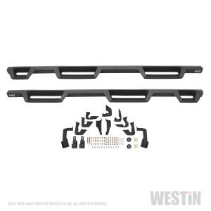 Westin - Westin 56-534565 HDX Drop Wheel-to-Wheel Nerf Step Bars Chevrolet/GMC Chevy Silverado and GMC Sierra 1500 Crew Cab 2007-2018 (5.5' Bed) Excl. Classic - Image 4