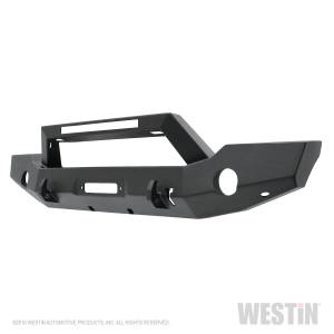Westin - Westin 59-80125 WJ2 Full Width Front Bumper w/LED Light Bar Mount Jeep Wrangler JL 2018-2020 and Gladiator 2020 - Image 2