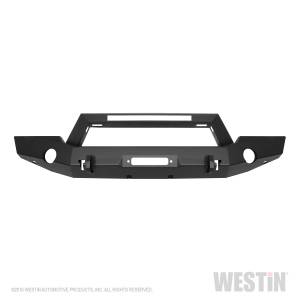 Westin - Westin 59-80125 WJ2 Full Width Front Bumper w/LED Light Bar Mount Jeep Wrangler JL 2018-2020 and Gladiator 2020 - Image 4
