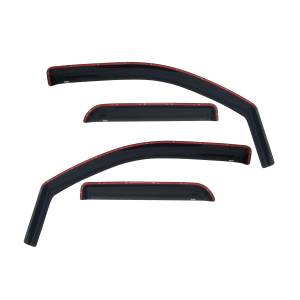 Westin 72-37493 In Channel Wind Deflector 4pc Ford/Lincoln/Mercury Explorer 4dr/Mountaineer 2002-2010 and Aviator 2003-2005 and Sport Trac 2007-2010