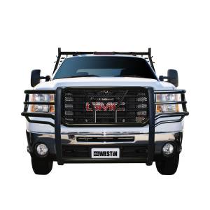 Westin - Westin 57-2315 HDX Grille Guard Chevrolet Silverado 25/3500HD 2007-2010- Black - Image 3