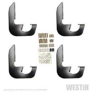 Westin 27-2135 Running Board Mount Kit Chevrolet/GMC Chevy Silverado and GMC Sierra 1500 Regular Cab 2014-2018 (Rocker Mount) and 2500/3500 Regular Cab 2015-2019 (Excl Diesel)