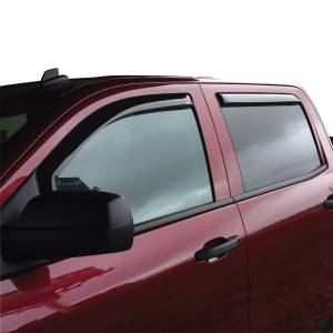 Westin - Westin 72-39415 In Channel Wind Deflector 4pc Chevrolet/GMC Chevy Silverado and GMC Sierra 1500 Crew Cab 2014-2018 and 2500/3500 Crew Cab 2015-2019 - Image 3