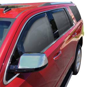 Westin - Westin 72-39419 In Channel Wind Deflector 4pc Chevrolet/GMC/Cadillac Tahoe/Yukon/Yukon Denali/Escalade 2015-2020 - Image 2