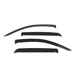 Westin 72-31402 Tape On Wind Deflector 4pc Chevrolet/GMC Chevy Colorado and GMC Canyon Crew Cab 2015-2020