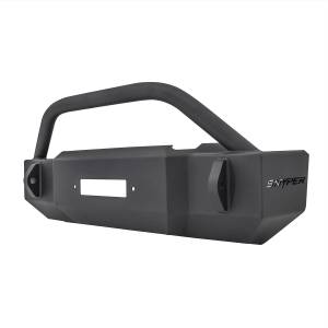 Westin 59-6525-12JKB5 Scope Stubby Front Bumper w/Bull Bar Jeep Wrangler JK 2007-2018