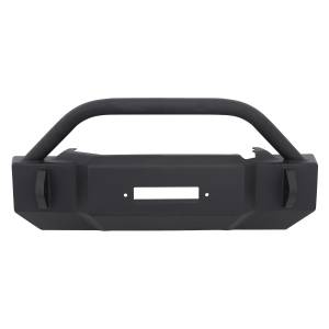 Westin - Westin 59-6525-12JKB5 Scope Stubby Front Bumper w/Bull Bar Jeep Wrangler JK 2007-2018 - Image 2