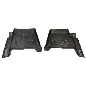 Westin 72-110024 Sure Fit Floor Liners Front Dodge/Ram Dodge RAM 1500 Crew Cab/Mega Cab 2009-2018 and 1500 Classic Crew Cab 2019-2020 and 2500/3500HD Crew Cab 2010-2018 (one retention hook)