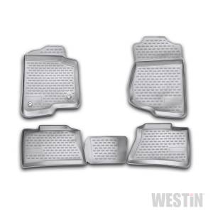 Westin 74-06-41005 Profile Floor Liners Front & 2nd Row Chevrolet Silverado 1500/2500HD/3500HD Ext/Crew Cab 2007-2013