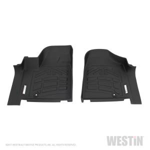 Westin 72-110090 Sure Fit Floor Liners Front Dodge/Chrysler/Volkswagen Gr and Caravan 2012-2019 and Town & Country 2012-2016 and Routan 2011-2014