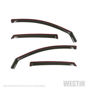 Westin 72-44491 In Channel Wind Deflector 4pc Honda Accord Sedan 2018-2019