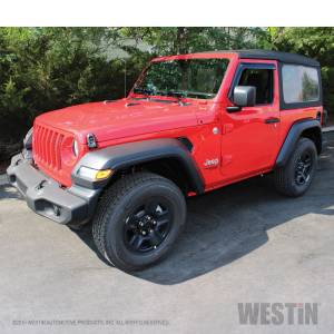 Westin - Westin 72-51468 Tape On Wind Deflector 2pc Jeep Wrangler JL 2018-2020 - Image 3