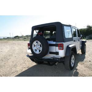 Westin - Westin 42-3015 Trailblazer Rear Bumper Jeep Wrangler JK 2007-2018 - Image 6