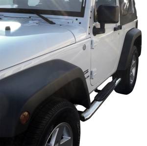 Westin - Westin 21-23310 PRO TRAXX 4 Oval Nerf Step Bars Jeep Wrangler JK 2dr 2007-2018 - Image 4