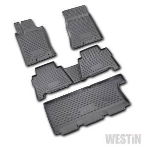 Westin 74-22-51011 Profile Liners Front, 2nd & 3rd Row Set Kia Borrego 2009-2010
