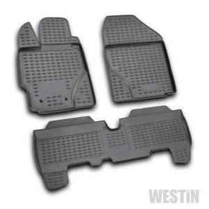 Westin 74-41-31006 Profile Floor Liners Front & 2nd Row Toyota Yaris Hatchback 2006-2011
