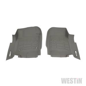 Westin 72-120084 Sure Fit Floor Liners Front Ford F-250/350/450/550 Super/Crew Cab 2017-2019