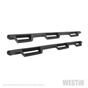 Westin 56-534575 HDX Drop Wheel-to-Wheel Nerf Step Bars Chevrolet/GMC Chevy Silverado and GMC Sierra 1500 Crew Cab 2007-2018 (6.5' Bed)(Excl. Classic) and 2500/3500 Crew Cab 2007-2019 (6.5' Bed) & Dually (8' Bed)