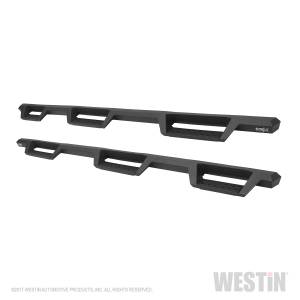 Westin - Westin 56-534575 HDX Drop Wheel-to-Wheel Nerf Step Bars Chevrolet/GMC Chevy Silverado and GMC Sierra 1500 Crew Cab 2007-2018 (6.5' Bed)(Excl. Classic) and 2500/3500 Crew Cab 2007-2019 (6.5' Bed) & Dually (8' Bed) - Image 2