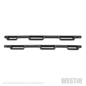 Westin - Westin 56-534575 HDX Drop Wheel-to-Wheel Nerf Step Bars Chevrolet/GMC Chevy Silverado and GMC Sierra 1500 Crew Cab 2007-2018 (6.5' Bed)(Excl. Classic) and 2500/3500 Crew Cab 2007-2019 (6.5' Bed) & Dually (8' Bed) - Image 3