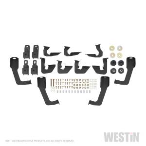 Westin - Westin 56-534575 HDX Drop Wheel-to-Wheel Nerf Step Bars Chevrolet/GMC Chevy Silverado and GMC Sierra 1500 Crew Cab 2007-2018 (6.5' Bed)(Excl. Classic) and 2500/3500 Crew Cab 2007-2019 (6.5' Bed) & Dually (8' Bed) - Image 5