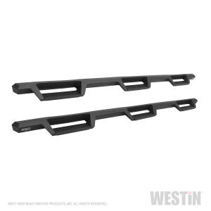 Westin 56-534585 HDX Drop Wheel-to-Wheel Nerf Step Bars Chevrolet/GMC Chevy Silverado and GMC Sierra 2500HD/3500 Crew Cab 2007-2019 (8' Bed)(Excl. Dually) (Excl. 2007 Classic)