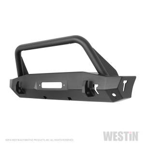 Westin - Westin 59-80075 WJ2 Stubby Front Bumper w/Bull Bar Jeep Wrangler JL 2018-2020 and Gladiator 2020 - Image 2