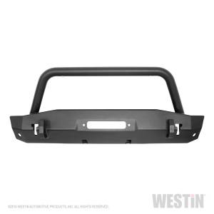 Westin - Westin 59-80075 WJ2 Stubby Front Bumper w/Bull Bar Jeep Wrangler JL 2018-2020 and Gladiator 2020 - Image 4