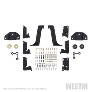 Westin - Westin 56-5340152 HDX Stainless Drop Wheel-to-Wheel Nerf Step Bars Ford F-250/350/450/550 Crew Cab 1999-2016 (6.75' Bed) - Image 5