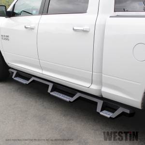 Westin - Westin 56-5343252 HDX Stainless Drop Wheel-to-Wheel Nerf Step Bars Dodge/Ram Dodge RAM 1500 Crew Cab 2009-2018 (6. 5' Bed) and 1500 Classic Crew Cab 2019-2020 (6.5' Bed) and Dodge RAM 2500/3500 Crew Cab 2010-2018 (6.5' Bed) - Image 9