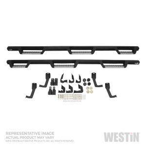 Westin - Westin 56-5343352 HDX Stainless Drop Wheel-to-Wheel Nerf Step Bars Ram 2500/3500 Crew Cab 2010-2018 (8.0' Bed)(Excl. Dually) - Image 4