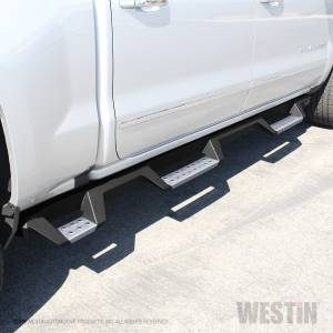 Westin - Westin 56-5345652 HDX Stainless Drop Wheel-to-Wheel Nerf Step Bars Chevrolet/GMC Chevy Silverado and GMC Sierra 1500 Crew Cab 2007-2018 (5.5' Bed) Excl. Classic - Image 9