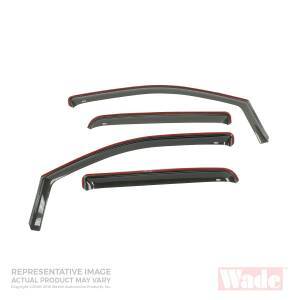 Westin 72-44483 In Channel Wind Deflector 4pc Honda Ridgeline 2006-2012
