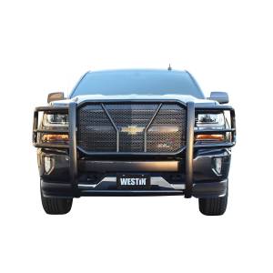 Westin - Westin 57-1175 HDX Grille Guard Chevrolet Silverado 'Classic' 1500 2003-2006- Black - Image 5