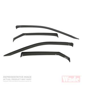 Westin 72-35406 Tape On Wind Deflector 4pc Chrysler PT Cruiser 2001-2010