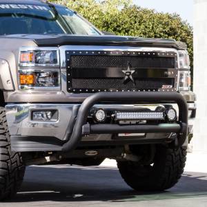 Westin - Westin 32-31005T Contour 3.5in Bull Bar Chevrolet Silverado 1500 2014-2015 - Image 12