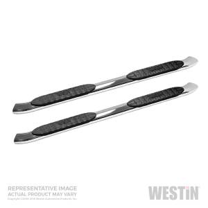 Westin 21-54020 PRO TRAXX 5 Oval Nerf Step Bars Nissan Titan XD Crew Cab 2016-2020 and Titan 2017-2020