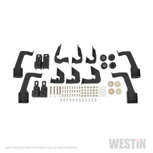 Westin - Westin 56-534595 HDX Drop Wheel-to-Wheel Nerf Step Bars Chevrolet/GMC Chevy Silverado and GMC Sierra 1500 Double Cab 2014-2018 (6.5' Bed) and Silverado LD/Sierra 1500 Limited Double Cab 2019 (6.5' Bed) and 2500/3500 Double Cab 2015-2019 (6.5' Bed) & Duall - Image 5